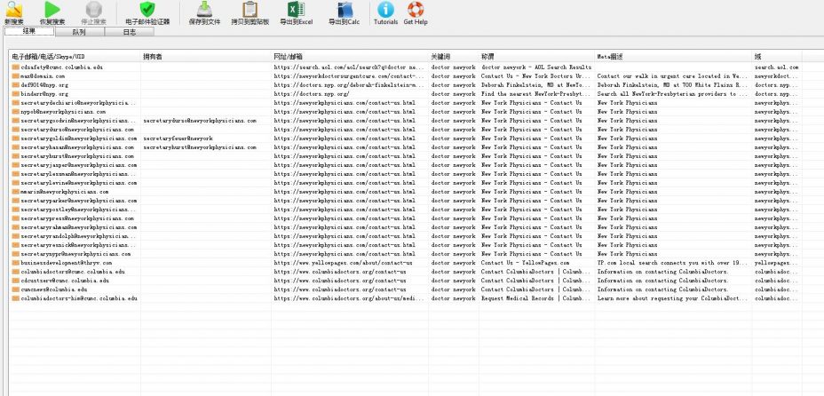 外贸邮箱email搜集软件谷歌facebook网站自定义设置twitter工具